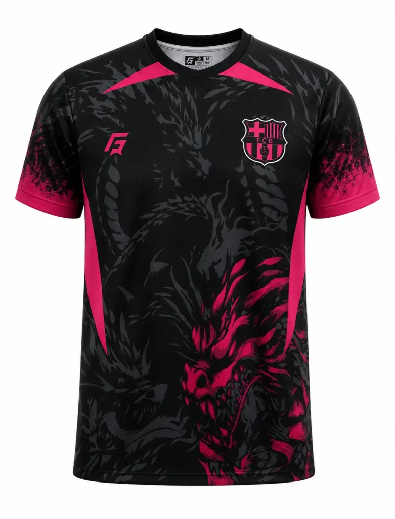 Barcelona Black Dragon Edition Jersey