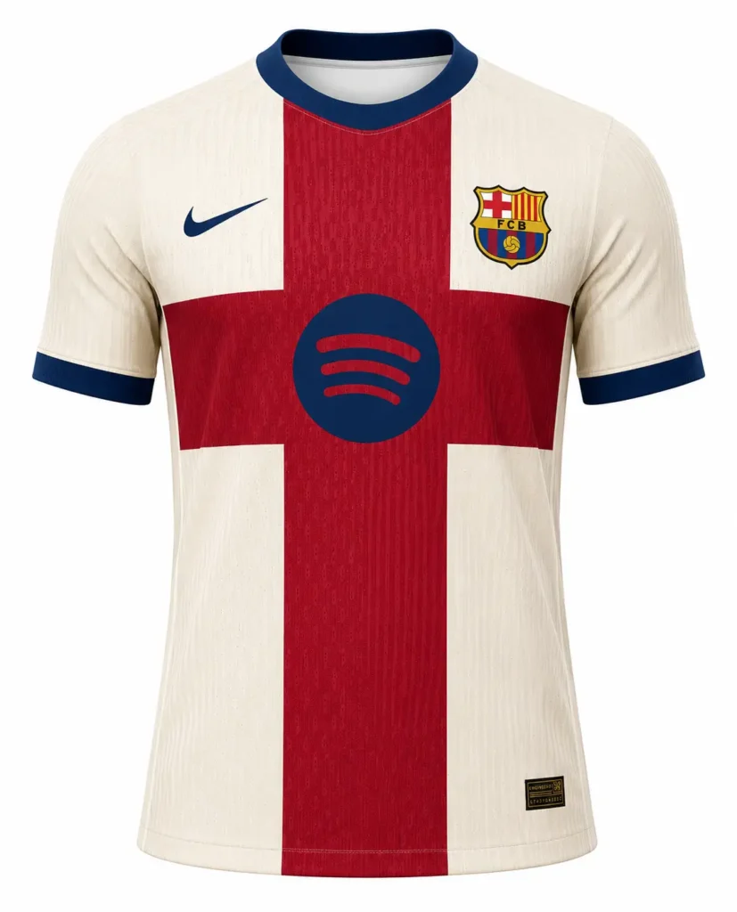 FC Barcelona 26-27 Fourth Kit