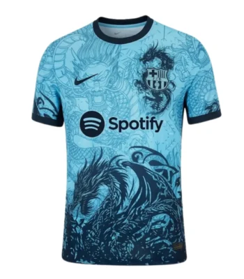 FC Barcelona Dragon Blue Shirt