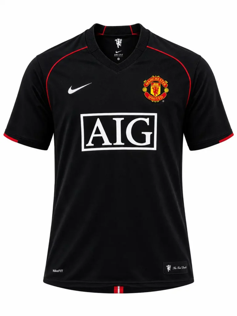 Manchester United Away Ronaldo Shirt 2007-08