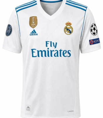 Real Madrid 2017-18 Home Jersey