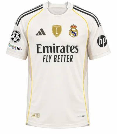 Real Madrid 25_26 Home Shirt
