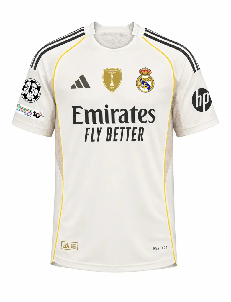 Real Madrid 25_26 Home Shirt