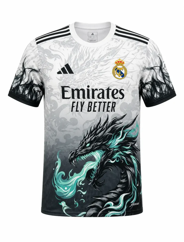 Real Madrid Blue Dragon Special Edition Shirt